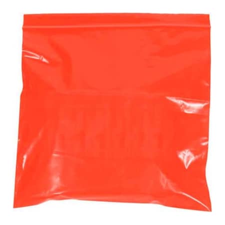 Box Packaging Reclosable Poly Bags 2W x 3L 2 Mil Red 1000/Pack PB3525R